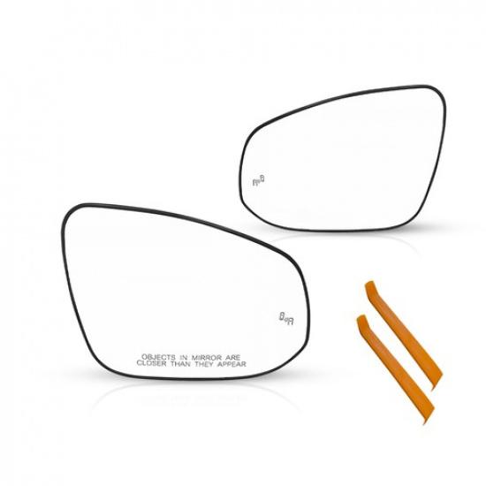 Driver/Passenger Side Mirror Glass Heated W/ Blind Spot For Toyota Rav4 -25