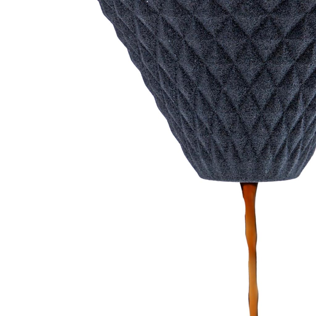 [Hasamiyaki] Керамический фильтр для кофе ekubo на 2–3 чашки, черный ek-00001, не требуется бумажный фильтр, легко чистить