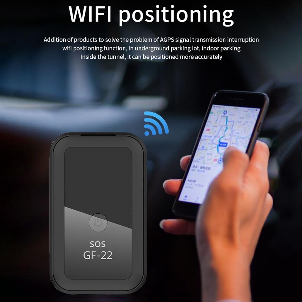 GF22 GPS Locator Wireless Intelligent Precise Positioning Car Motorcycle Antitheft Tracker