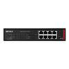Buffalo Corporate Giga Compatible PoE Layer2 Smart Lite Switch 8 Ports BS-GSL2008P