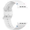 Ремешок для Apple Watch Serise 11 10 9 8 7 SE3 46мм 42мм 41мм 45мм 44мм 40мм Спортивный силиконовый ремешок для iWatch Ultra 2 3 49мм