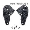 Fashion Secure Motorcycle Full Face Helmets Base Mount Adapter Provide Support Secure Attachment for J Cruise Comfort 2pcs