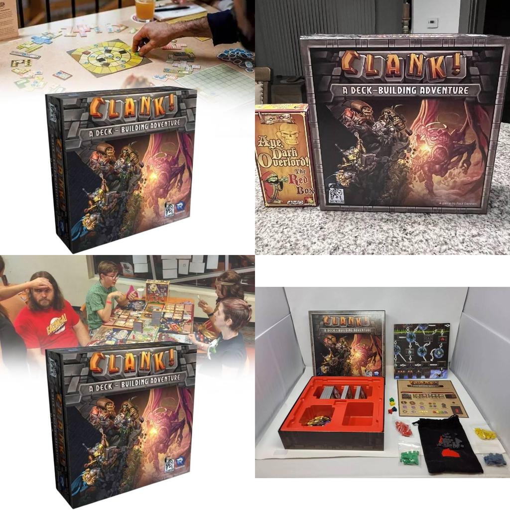 Захватывающая приключенческая игра Clank! Карточная игра от Renegade Game Studios для веселых семейных вечеров