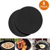 Non-stick Barbecue Mat Round Baking Mat Heat Resistant Pan Pad BBQ Grill Mat Kitchen Baking Pads