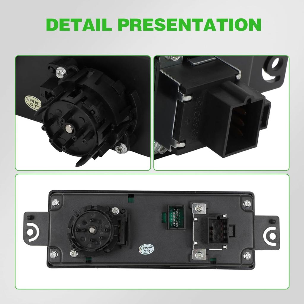 SCITOO Climate Control Module AC Heater Control Panel for Buick Century 2000-2005,for Buick Lacrosse 2005 for Buick Regal 2000-2004