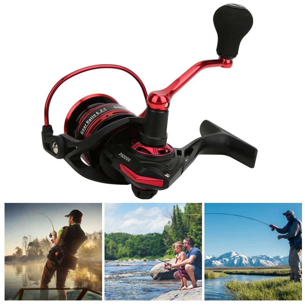 5+1 Bearings Metal Heavy Duty Casting Spinning Fishing Reel Spool Fish Tackle Accessory(DS2000 )