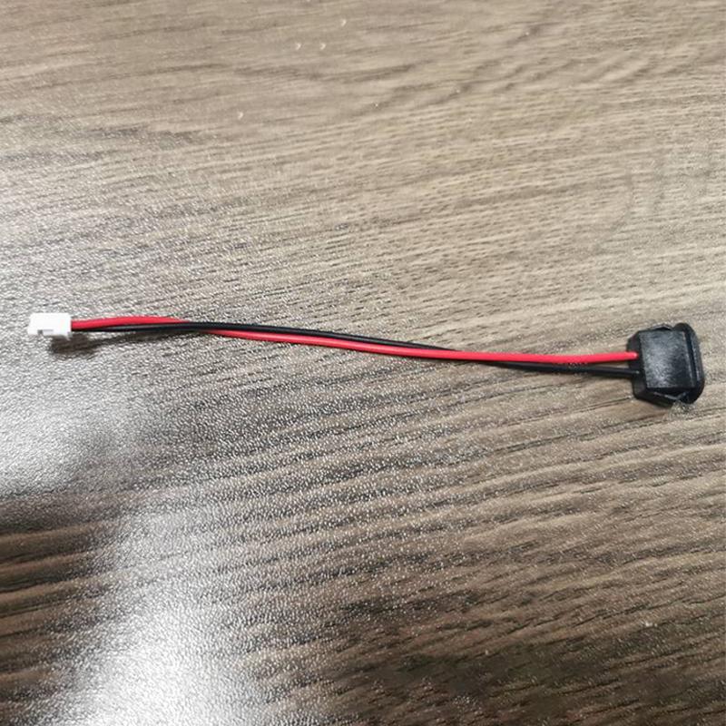 '1 шт. 2-контактный водонепроницаемый USB-разъем Type-C, прямой обжим, гнездо, интерфейс зарядки'