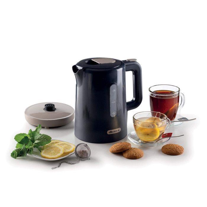 Ariete Bollitore 2846 1,7L 2200W Senza Filo Dark & Sahara Grey Base Rimovibile