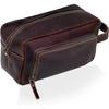 Men's Toiletry Bag Leather Travel Toiletry Bag Dopp Kit for Men Shaving Bag for Travel Accessories