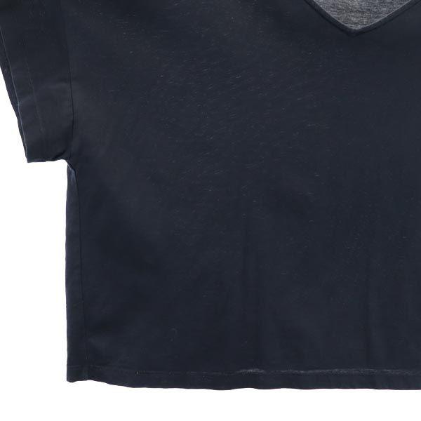 Acne Studios Женская футболка с коротким рукавом, спущенным плечом, размера XS, черная, United arrows, б/у