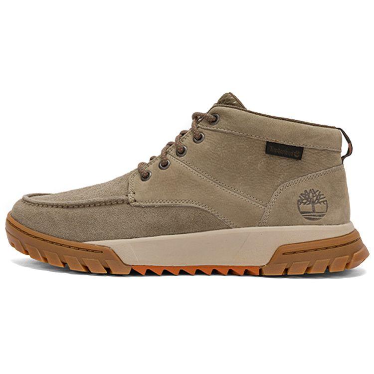 Timberland Shock Absorbing Non-Slip Mid-Top Outdoor Functional Shoes Men Shoes Medium-Gray A423KM