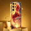 Роскошный High-end Чехол для Телефона Электрооцинкованное Стекло Чехол для Samsung Galaxy S26 S25 S24 S23 S22 S21 FE, Ultra, Plus