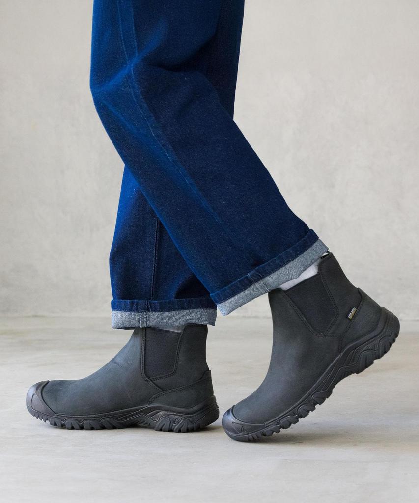 Ботинки ANCHORAGE BOOT IV WP см [KEEN] [Keen] Мужские ЧЕРНЫЙ/ЧЕРНЫЙ 27.0