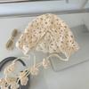 2025 Новые тонкие ажурные вязаные крючком шапки-бини для женщин, весна и лето, универсальные, с вогнутым ремешком