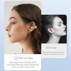 Wireless Earphone IPX7 Connection Noise Reduction Waterproof Rapid Touch Control Ear Clip Type