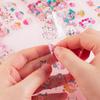 10 Sheets Scrapbooking Supplies Stuff Stickers Book Scrapbook Album Decorations Pegatinas Notebook Paper Sticker for DIY Arts