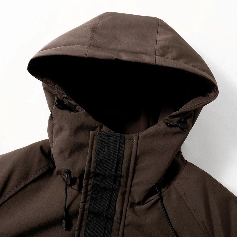 Большой размер 5XL-11XL Модные мужские парки оверсайз Зимнее пальто с капюшоном Повседневная свободная Толстая теплая зимняя куртка