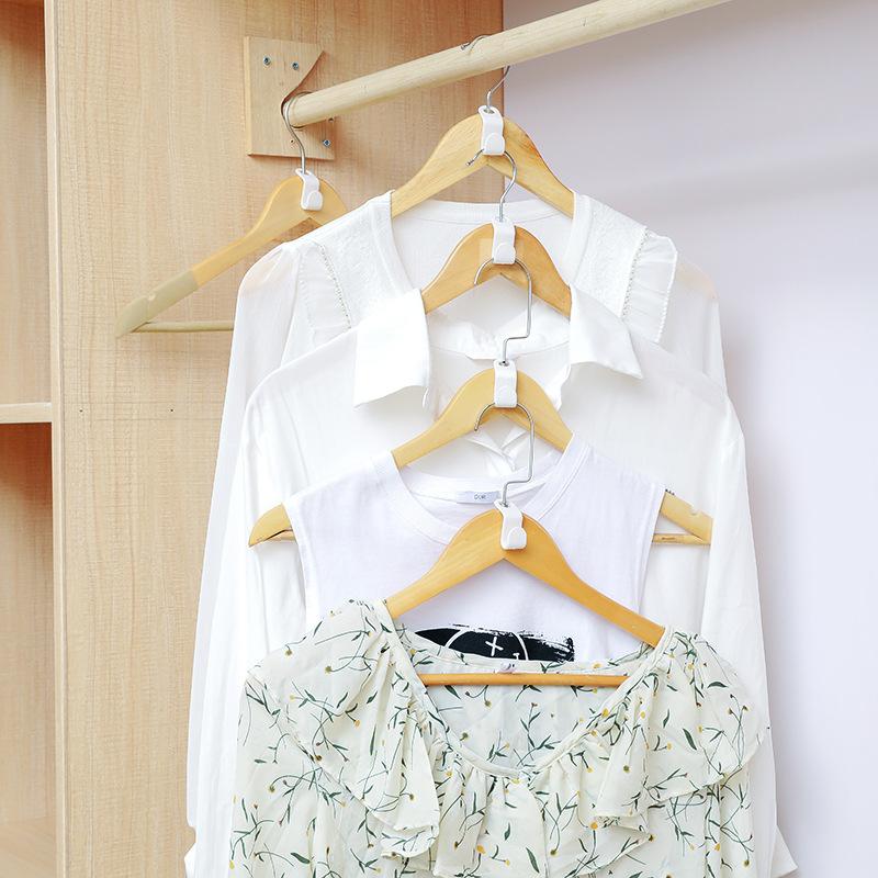 5/10/20 шт. Волшебная вешалка для экономии места, толстый пластиковый шкаф для хранения, тандемная пряжка, крючок для хранения, соединительный крючок S-образной формы