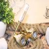 Working Brass Opera Glasses, Binocular Telescope, Beautiful Brass Mother of Pearl La Dauphin Paris, Christmas Gift