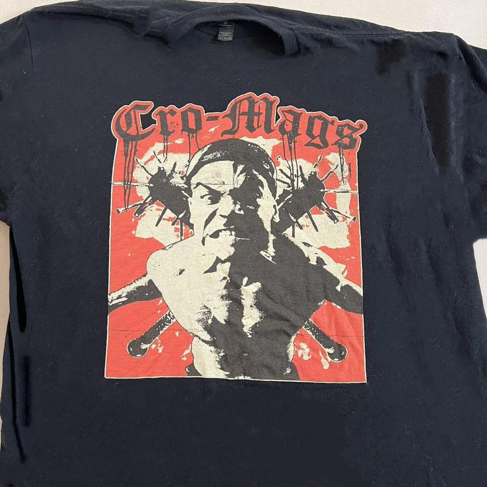 Горячая футболка с туровой символикой группы Cro-mags Классическая унисекс от S до 5XL SG242 Унисекс футболка