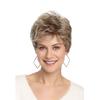 European and American Women's Fashion Wig Daily Use Natural Looking Synthetic Fiber Short Curly Wigs for Women
