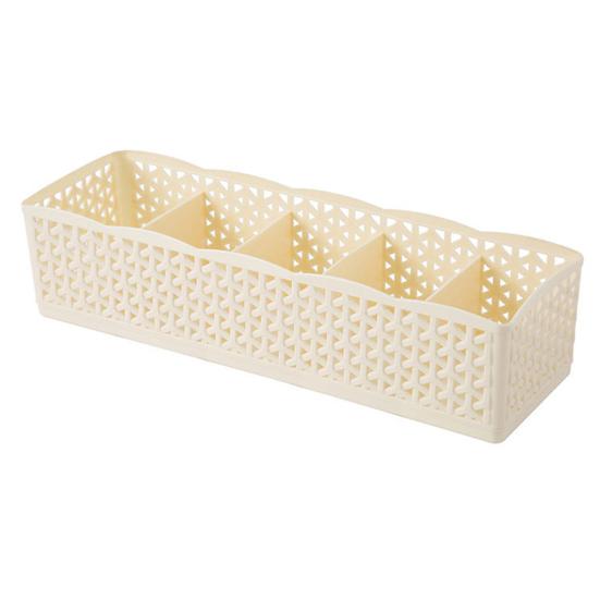 Модный полый пластиковый ящик для хранения шкафа, нижнее белье, носки, органайзер для галстуков