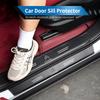 AQP4   4PCS Car Door Sill Protective Sticker Carbon Fiber Door Sill Accessory For Citroen C3 C4 C5 C1 C2 Berlingo Celysee Xsara Picasso