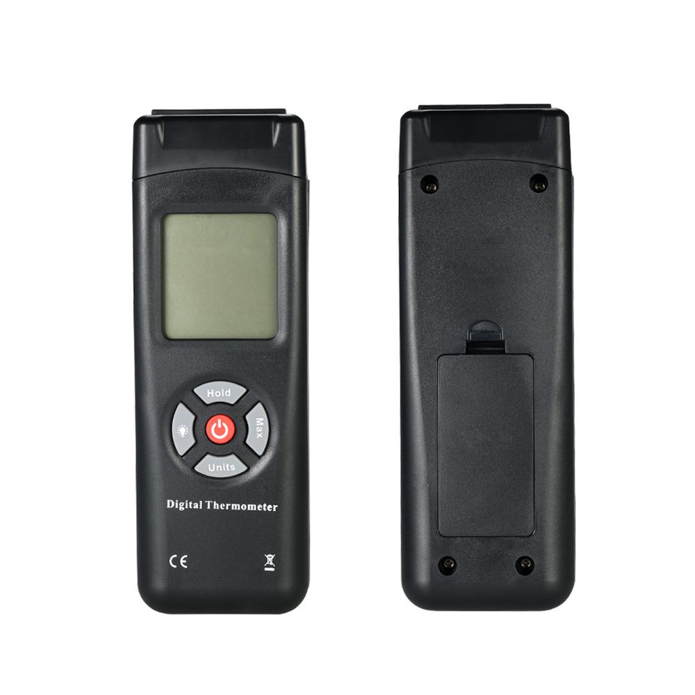 4-канальный цифровой ЖК-термометр K-типа, датчик термопары -50 ~ 1350 °C/-58 ~ 2462 °F, функция удержания данных