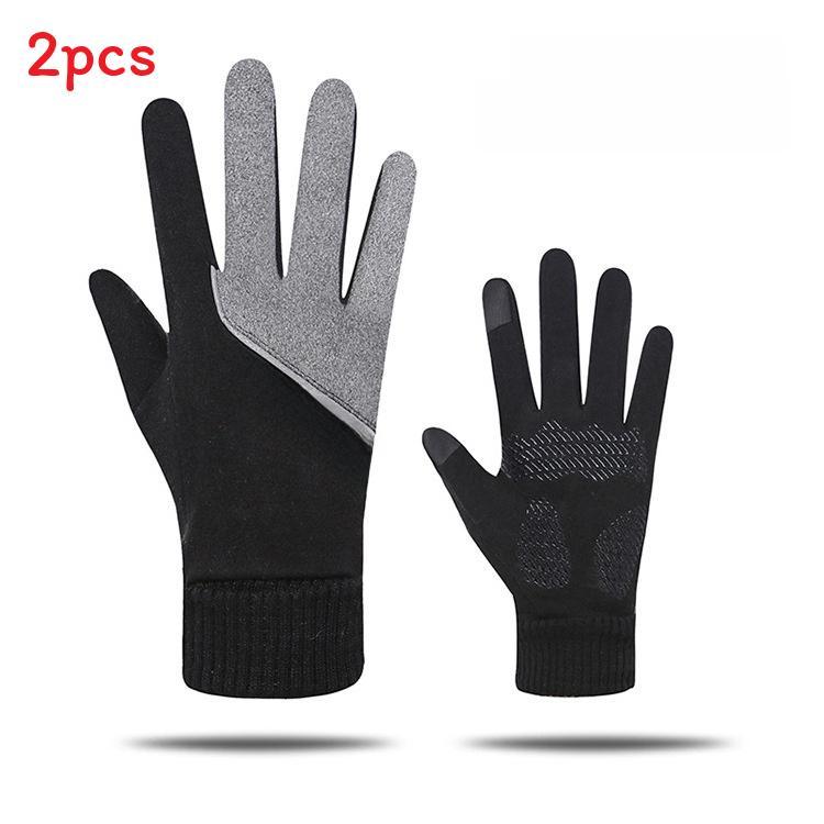 Женские утепленные зимние перчатки с функцией сенсорного экрана для поездок на работу и катания на лыжах