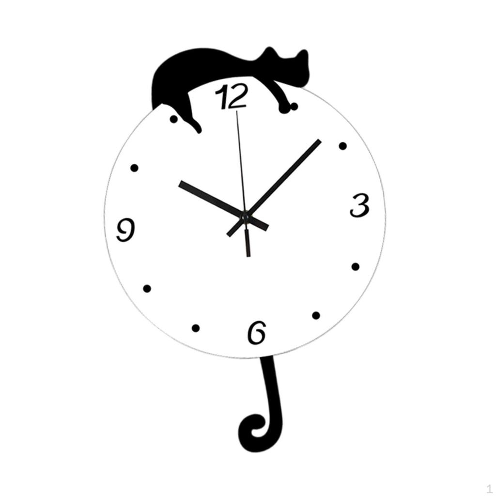 Часы Декор Современная Мода Универсальные Бесшумные Очаровательное Украшение Декоративные для Кухни Студии Детской