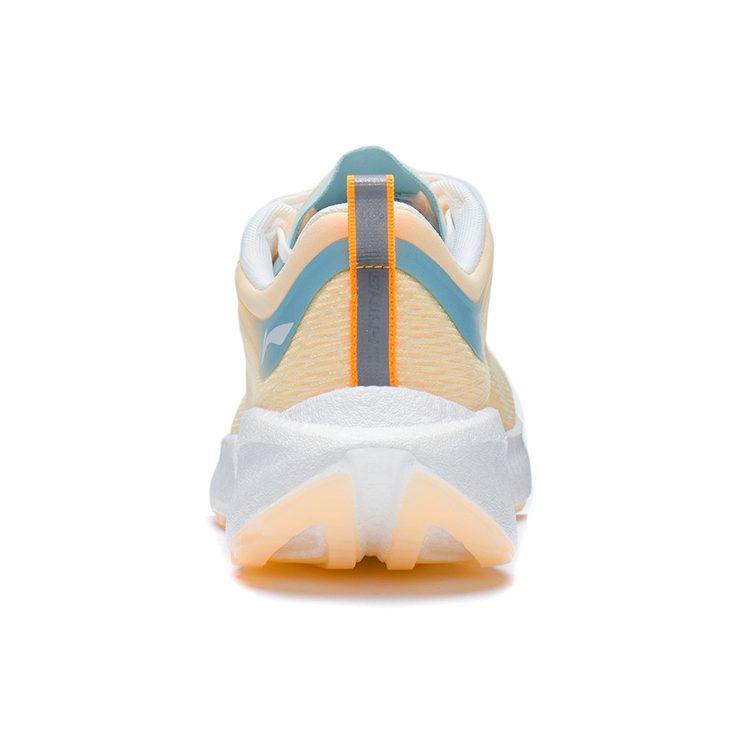 Li Ning Super Light 19 Дышащие и легкие низкие беговые кроссовки Женские Флуоресцентный Молочно-желтый ARBS002-20