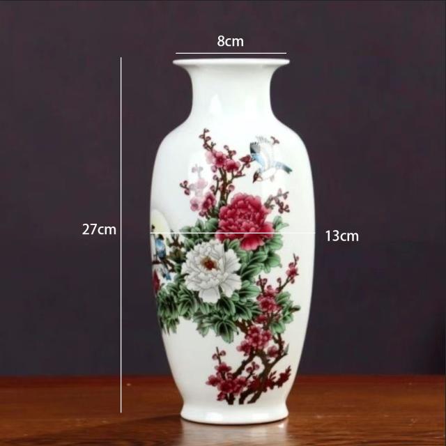 Китай Цзиндэчжэнь Керамические Вазы Украшения Офис Магазин Клуб Бар Меблировка Поделки Дом Гостиная Настольные Аксессуары Украшение