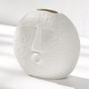 Modern Decorative Face Ceramic Vase for Home Décor | Centerpieces | Kitchen | Office or Living RoomCeramic Flower Vase