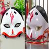 Ancient Style Japanese Style COS Half-face Girl Net Red Hanfu Dress Up Headdress Awakening Tamamo Front Onmyoji FOX Mask