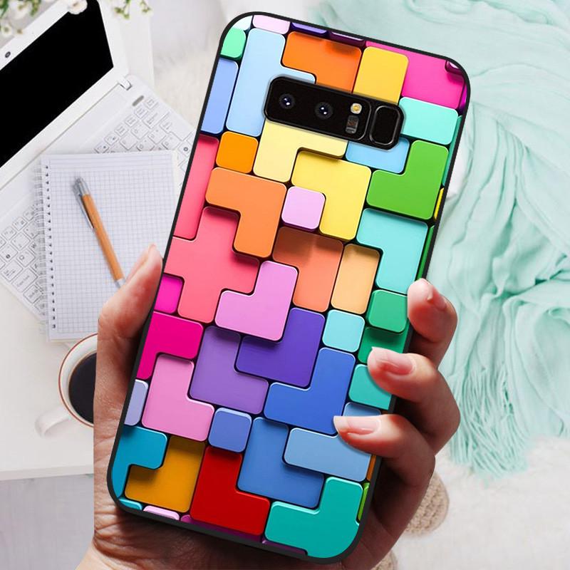 Чехол-накладка для Samsung Note 8 9 7 5 Волк Кошка Животные Силиконовые Мягкие Задние Чехлы для Samsung Galaxy Note 9 Note8 Note7 Чехол для телефона