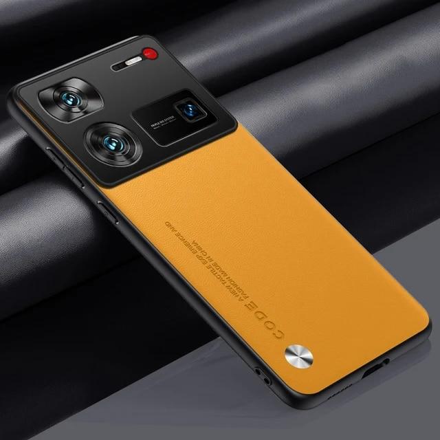 Роскошный чехол для телефона из искусственной кожи для ZTE Nubia Z60 Ultra, мягкий силиконовый чехол для телефона с полной защитой для NubiaZ60 Ultra 5G Z60Ultra