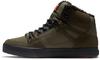 Sneakers DC Shoes Pure High Top Wc Wnt Dusty Olive/orange