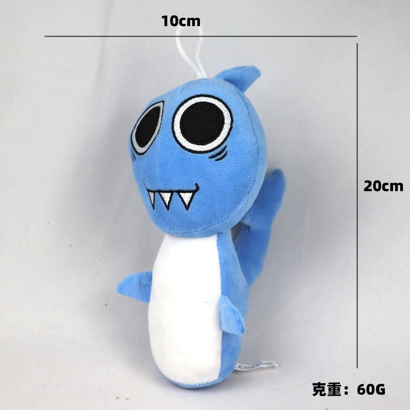 Гуманоидные Sprunki Incredibox Series Мягкие плюшевые игрушки Sprunki Micro Horror Game Мягкие плюшевые куклы Рождественский подарок