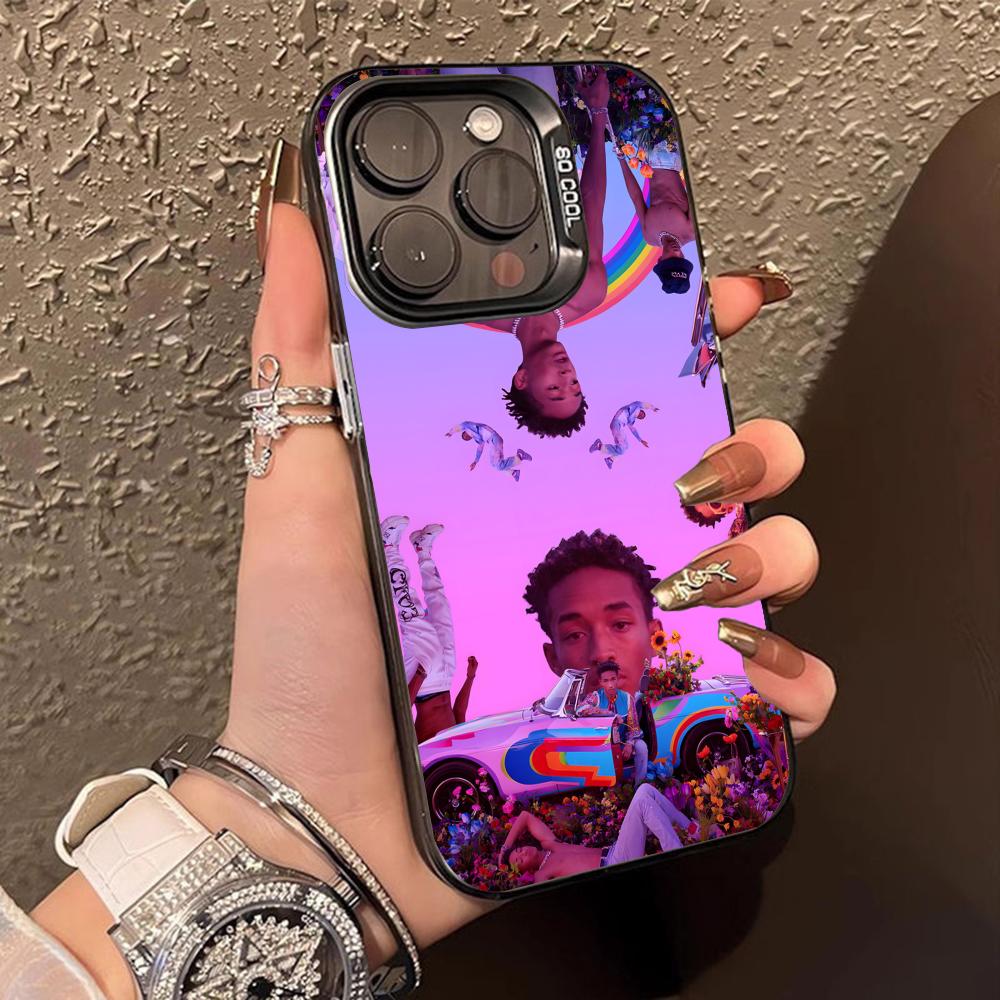 Jaden Smith Translucent Mobile Phone Case for iPhone 17 16 15 14 13 12 11 X XR XS Air Pro Max Plus Colorful Cover