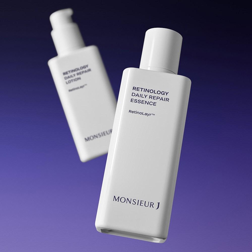 Monsieur J Ретинология Трасс Поры Эссенция Лосьон для Кожи Набор (Эссенция + Лосьон + 2 образца) 1 кусок