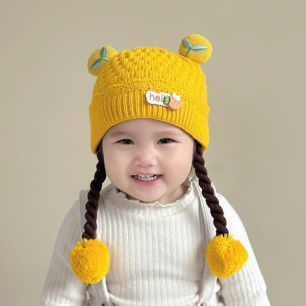 Keep Warm Baby Ear Protection Cap Thickened Toddler Beanie Cute Kids Beanie Cap Winter