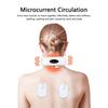 Электрический импульсный массажер для шеи, спины, инфракрасный нагрев, инструмент для облегчения боли, релаксации