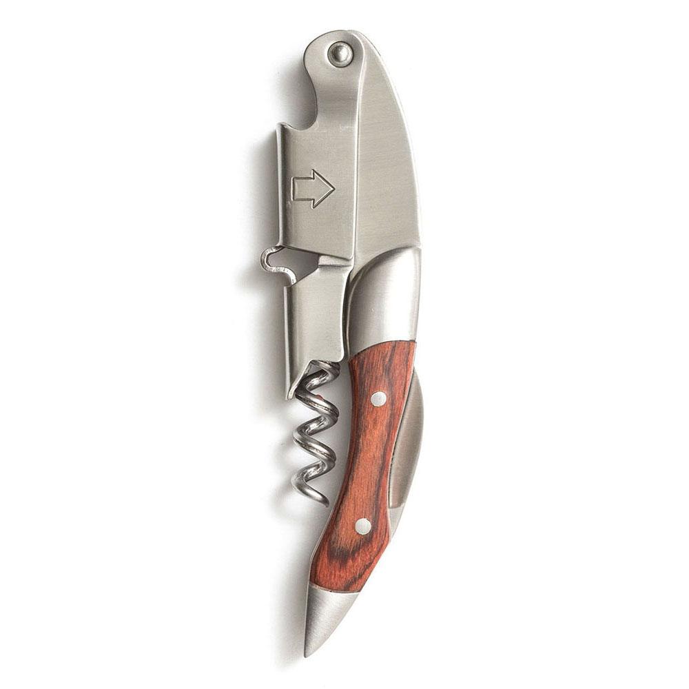 Открывалка для вина и пива, персонализированный штопор для официантов из нержавеющей стали с резаком для фольги