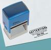 Printtoo Attention 60 Days Past Self Inking Rubber Stamp Pre, Inked Office Stamp, Канцелярские товары для домашнего офиса, 41 x 24 мм,