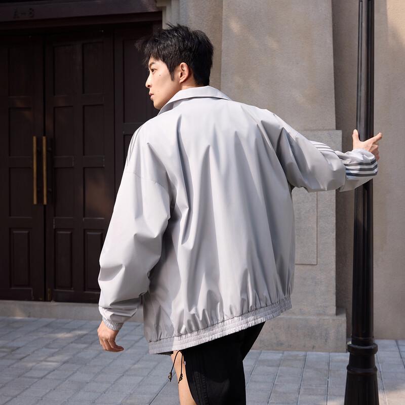 Adidas Unisex Three-Stripe Casual Sport Jacket