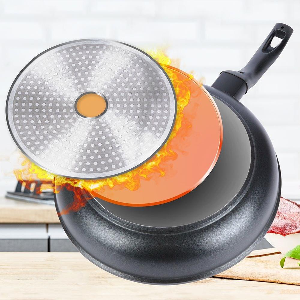Patelnia Granitowa do Smażenia Duszenia Orion Grande 24 cm na Gaz Indukcje