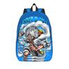 Японский Аниме Рюкзак для Мужчин Женщин Школы Работы Daypack One PiecePieces Япония Манга Колледжа Холщовые Сумки с Карманом