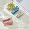 Mini Mini Stapler Transparent Paper Binder Set Office Binding Tools  School Office Supplies
