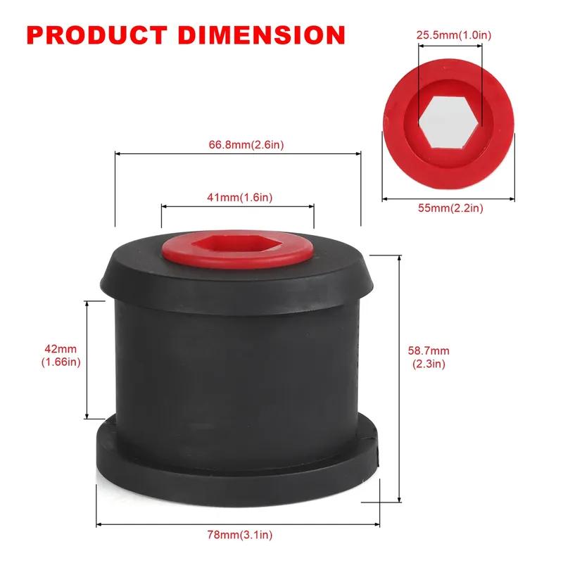 2pcs Car Front Wishbone Rear Bush For Mini For Cooper R50 R52 R53 R55 R56 R57 R58 R59 Suspension Bushing Auto Accessories