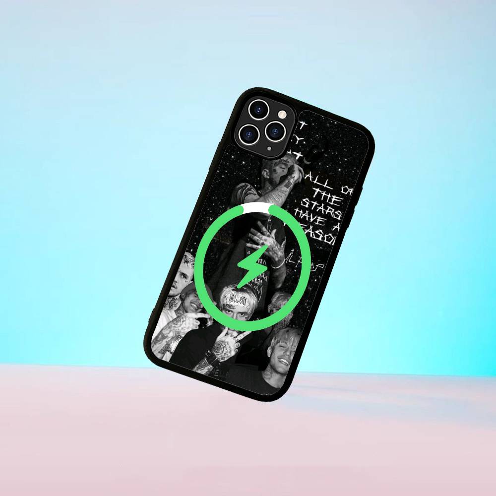 Singer Lil P-Peeps For Magsafe Magnetic Wireless For IPhone 16 15 14 13 12 11 17 Pro Max Plus Phone Case